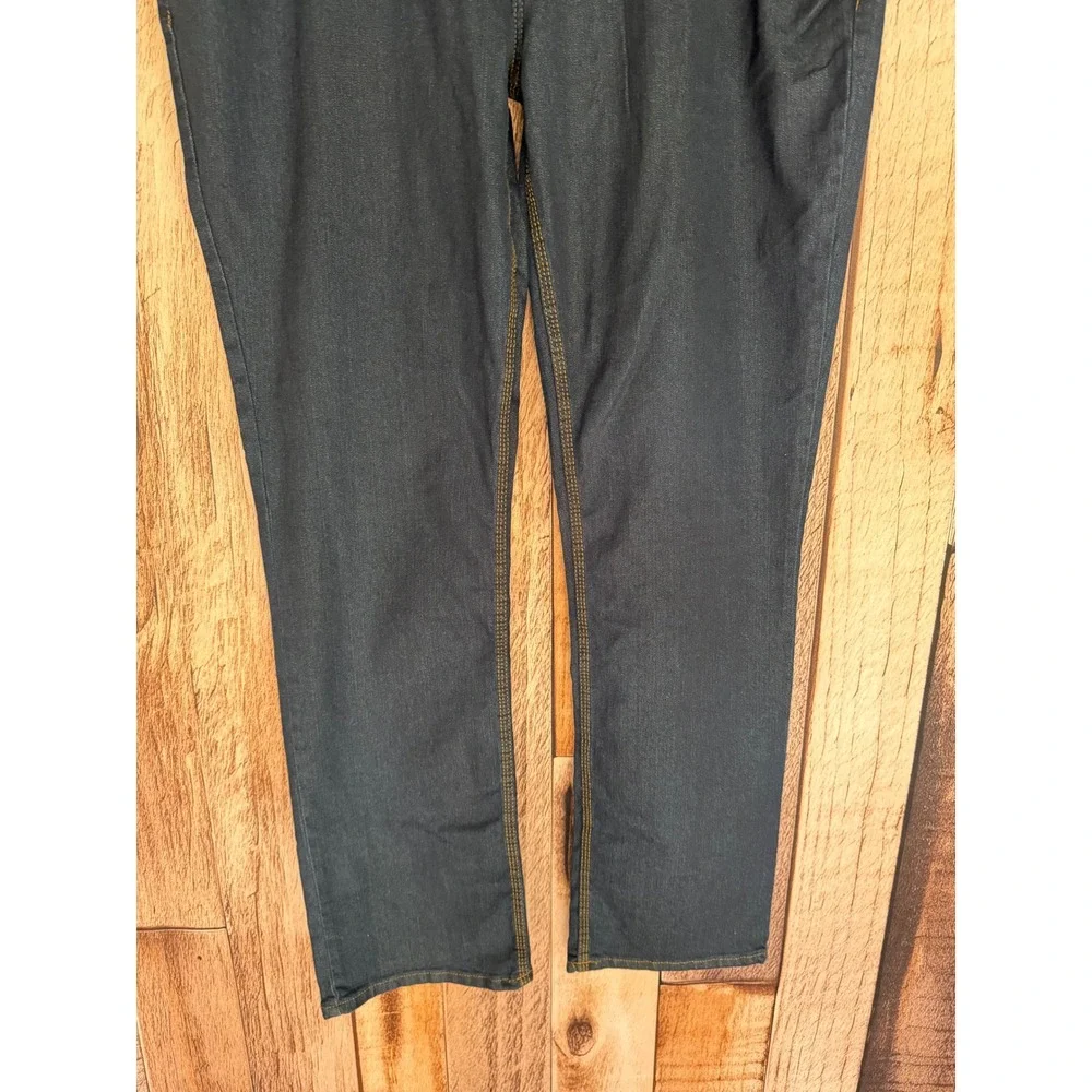 Origin Jeans Delta 68 Legit Fit Straight Leg Performance Denim Dark Wash 40 X 36